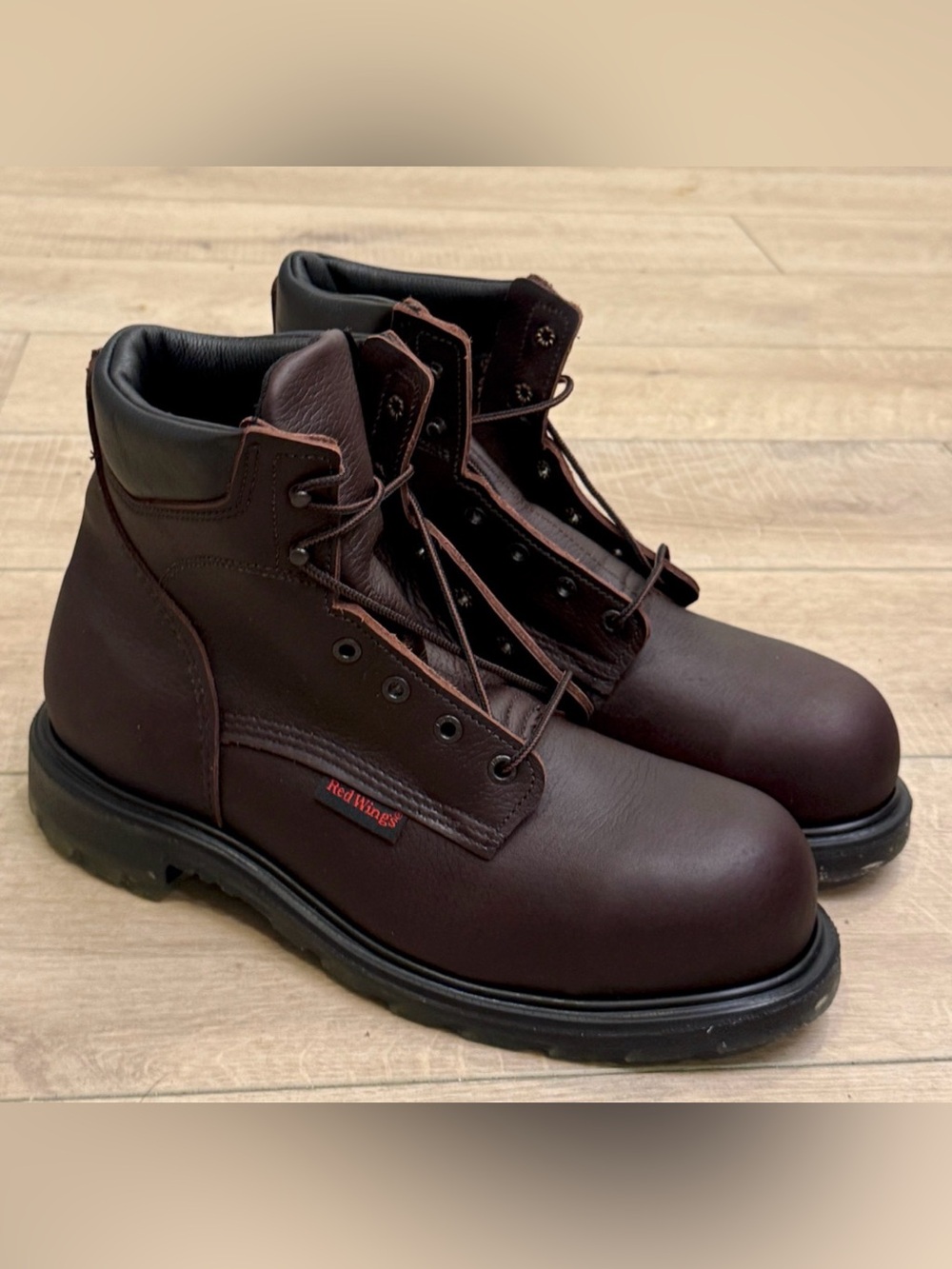 NEW RED WING 2406 SUPERSOLE 2.0 6-INCH SAFETY STEEL TOE WORK BOOTS SZ 11 E